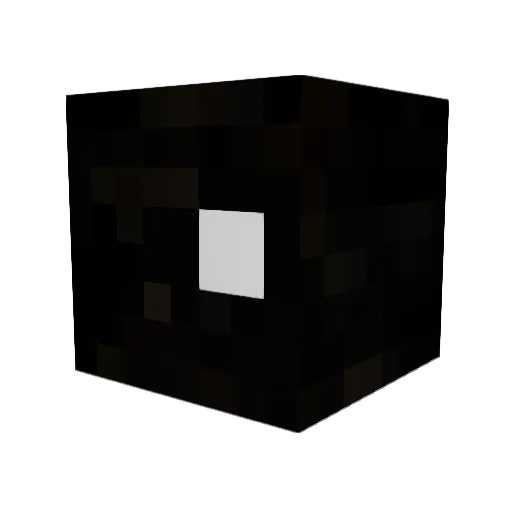 gengarbladee Minecraft avatar head, 3D render