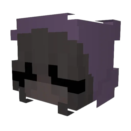 gengarcat911 Minecraft avatar head, 3D render