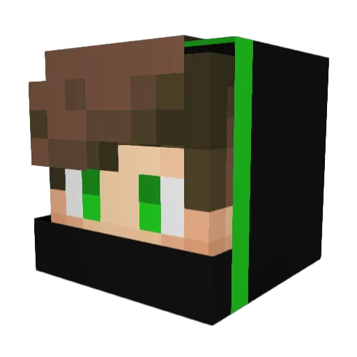 gengy44 Minecraft avatar head, 3D render