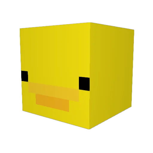 genius0502 Minecraft avatar head, 3D render