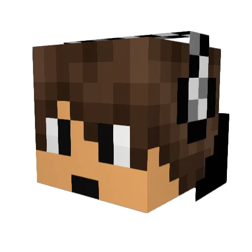 genny59 Minecraft avatar head, 3D render