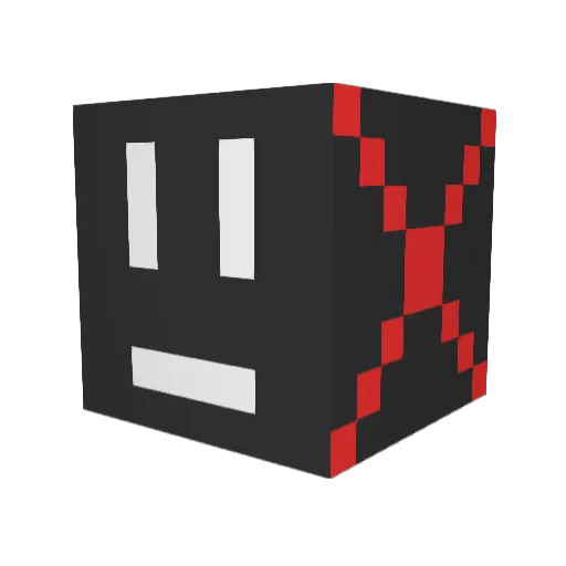 genshin623 Minecraft avatar head, 3D render