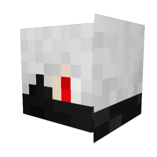 gentlecanyon Minecraft avatar head, 3D render