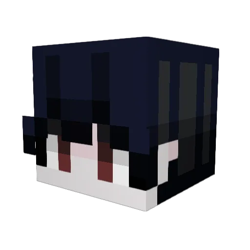 geonbabo Minecraft avatar head, 3D render