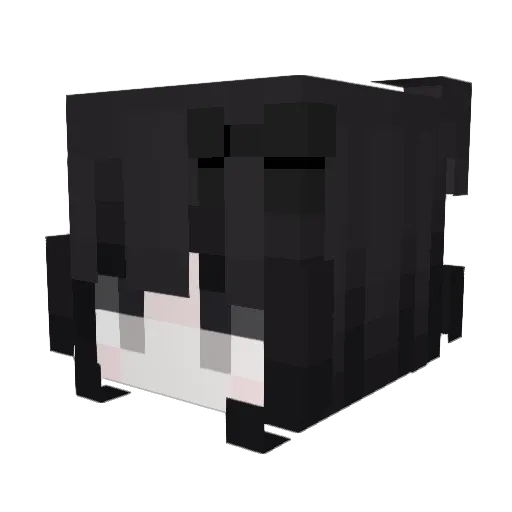 geonysus Minecraft avatar head, 3D render