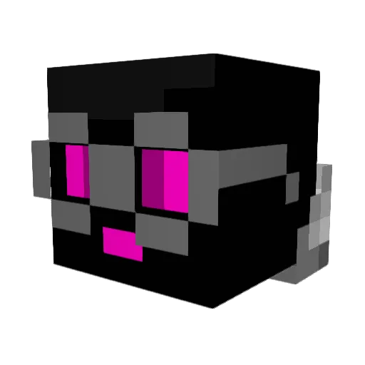 geopark4321 Minecraft avatar head, 3D render