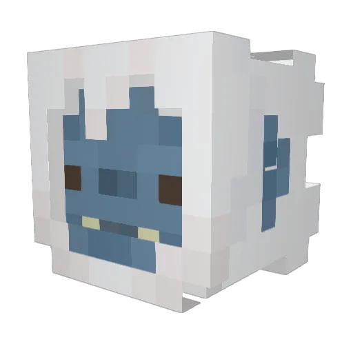 georgedroyd600 Minecraft avatar head, 3D render
