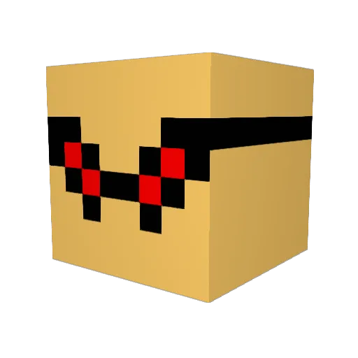 georgeinator3000 Minecraft avatar head, 3D render