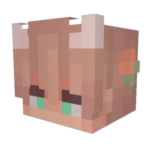 georgelucas123 Minecraft avatar head, 3D render