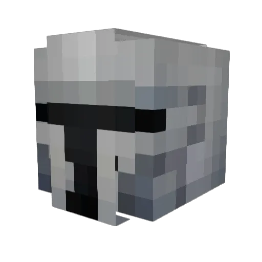 gerardgerard Minecraft avatar head, 3D render