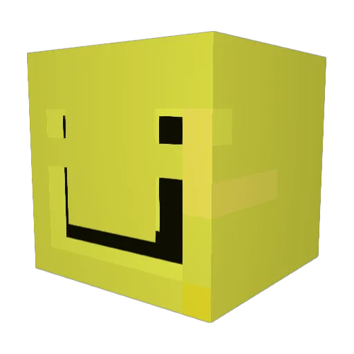 germanNACIK Minecraft avatar head, 3D render