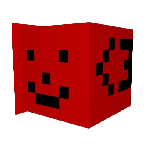 germanytwo Minecraft avatar head, 3D render