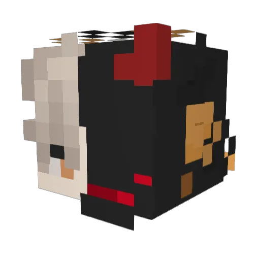 geroi2004 Minecraft avatar head, 3D render