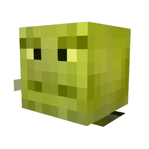 gerosziege Minecraft avatar head, 3D render