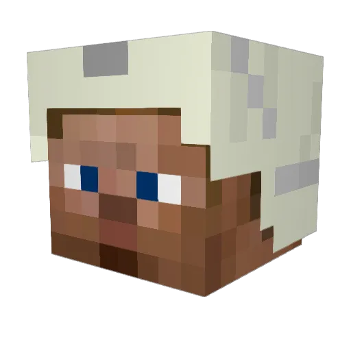 gerritkpunkt Minecraft avatar head, 3D render