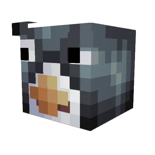 gerti_vendetta Minecraft avatar head, 3D render