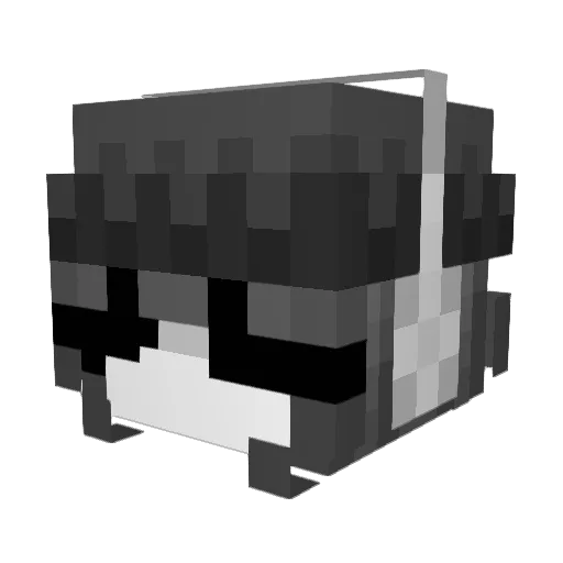 getVez Minecraft avatar head, 3D render