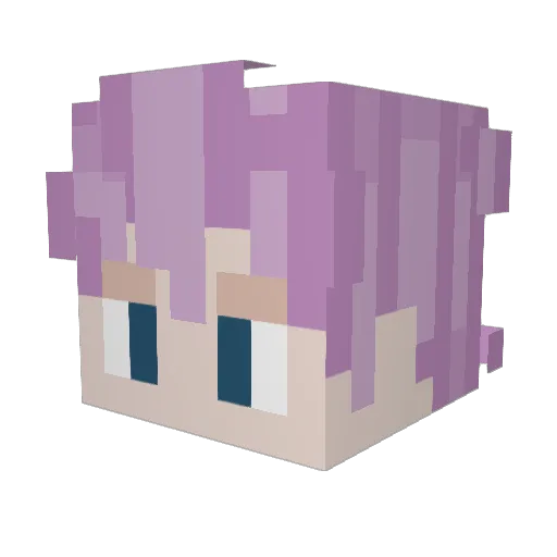 getchapull420 Minecraft avatar head, 3D render