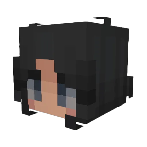 getfreakywithme Minecraft avatar head, 3D render