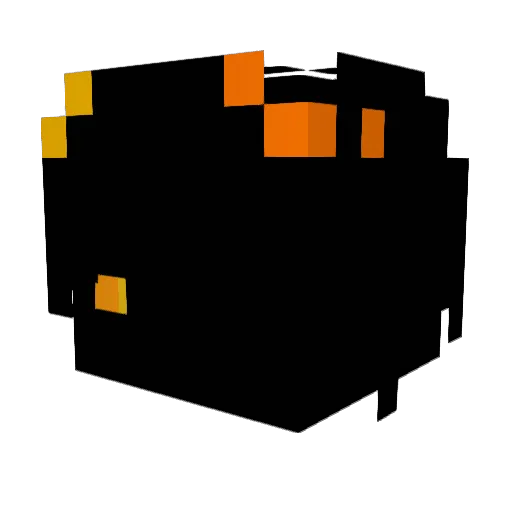 gethelpdarling Minecraft avatar head, 3D render