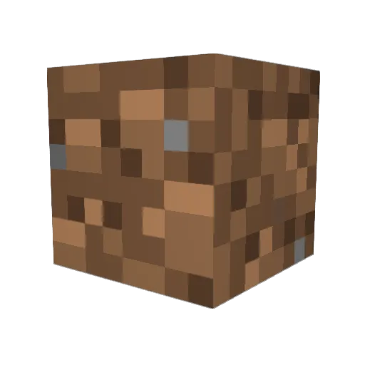 getoffmefgrr Minecraft avatar head, 3D render
