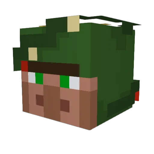 getshrekdmyguy Minecraft avatar head, 3D render