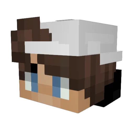 gewoonboef07 Minecraft avatar head, 3D render