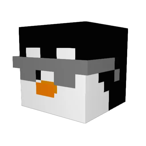gezer1228 Minecraft avatar head, 3D render