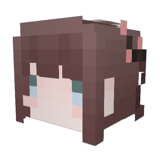 gezi1551 Minecraft avatar head, 3D render