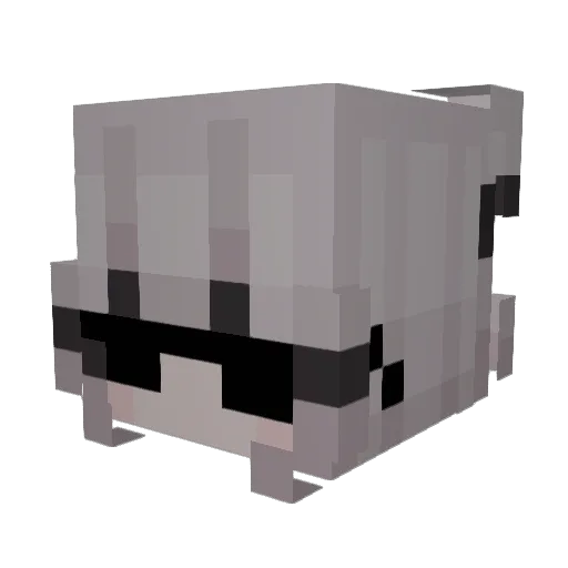 gf80 Minecraft avatar head, 3D render