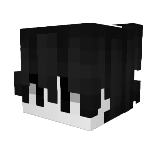 gfah Minecraft avatar head, 3D render