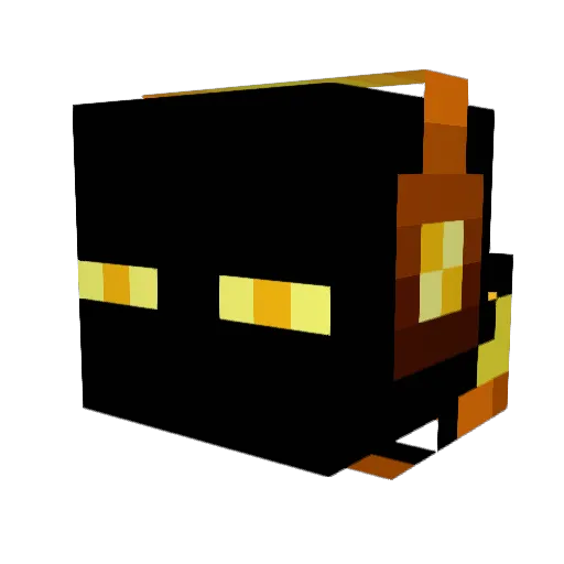 gforke Minecraft avatar head, 3D render