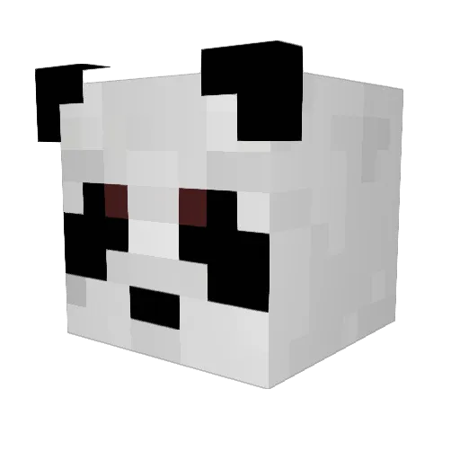 gg360 Minecraft avatar head, 3D render