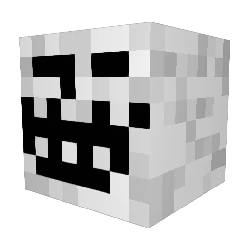 gg777caleb Minecraft avatar head, 3D render