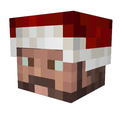 ggBictor Minecraft avatar head, 3D render