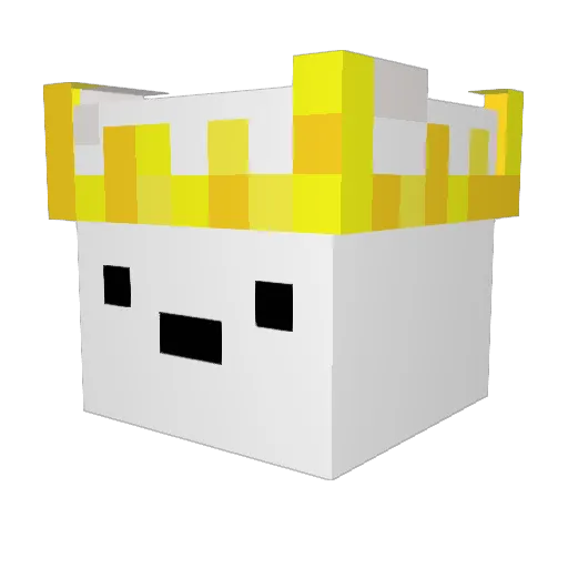 ggamtan Minecraft avatar head, 3D render