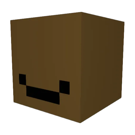 ggasos23 Minecraft avatar head, 3D render