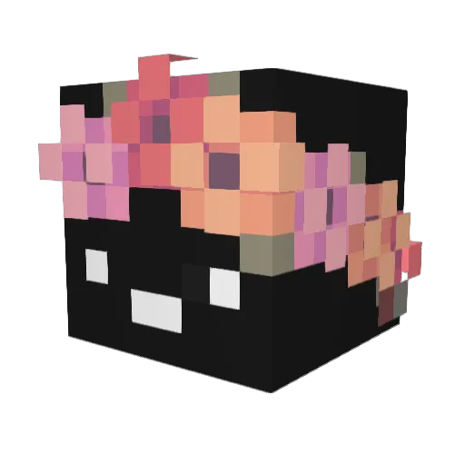 ggdalessio Minecraft avatar head, 3D render