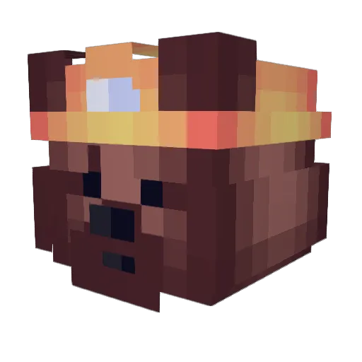 ggdd2 Minecraft avatar head, 3D render