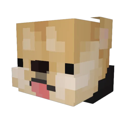 ggeony07 Minecraft avatar head, 3D render
