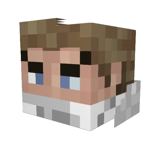 ggolm_ Minecraft avatar head, 3D render