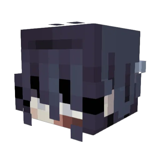ggooppy Minecraft avatar head, 3D render