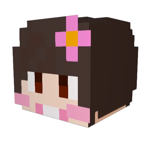ggori1 Minecraft avatar head, 3D render