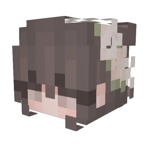 ggpancakes02 Minecraft avatar head, 3D render