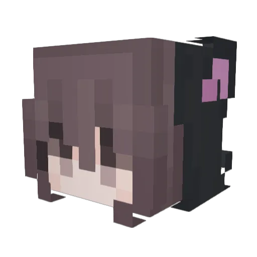 ggtoyou Minecraft avatar head, 3D render