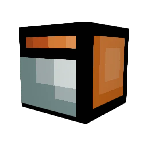 gguacc Minecraft avatar head, 3D render