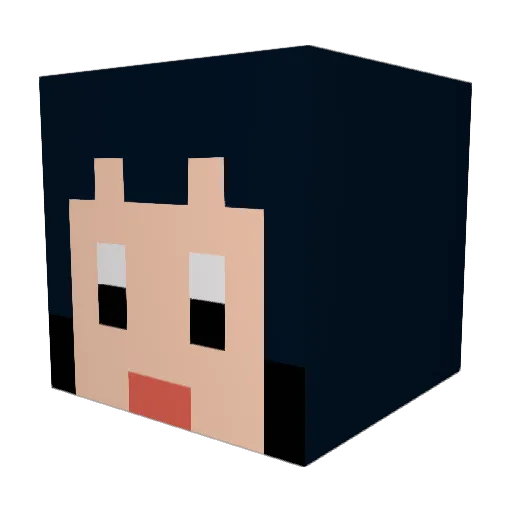 ggulmandoo Minecraft avatar head, 3D render