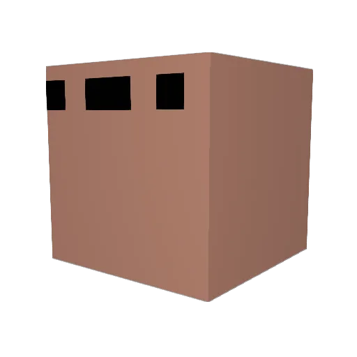 ggwpYokimora Minecraft avatar head, 3D render