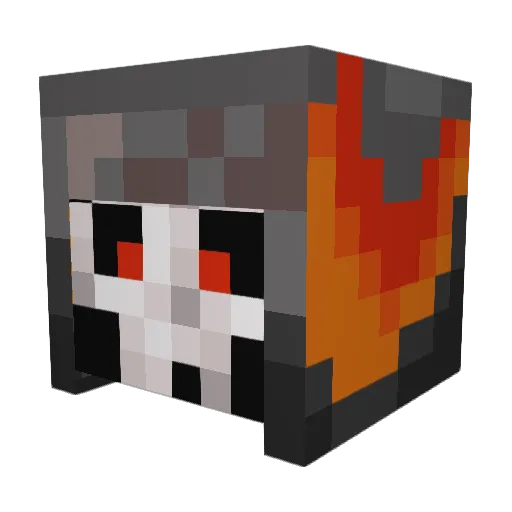 ggyeeter1 Minecraft avatar head, 3D render