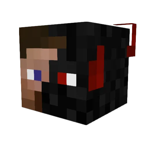 ggzu2 Minecraft avatar head, 3D render